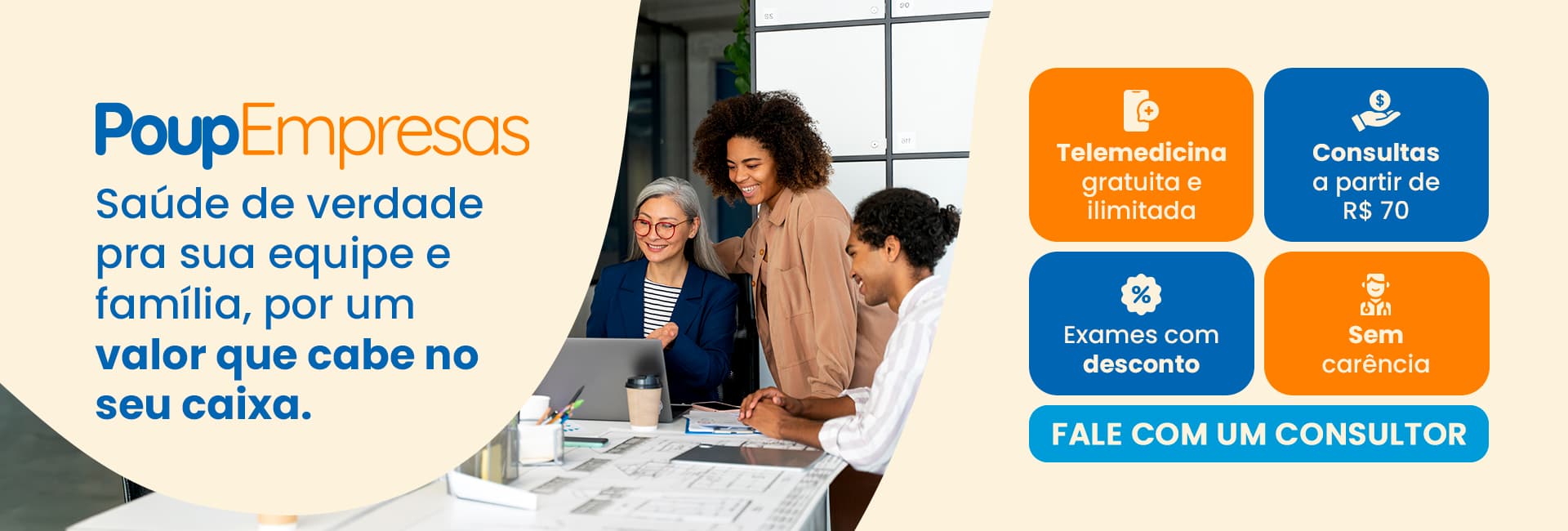 Poup Saúde para empresas - Saúde de verdade para sua equipe e família! Poup Saúde para empresas - Saúde de verdade para sua equipe e família.